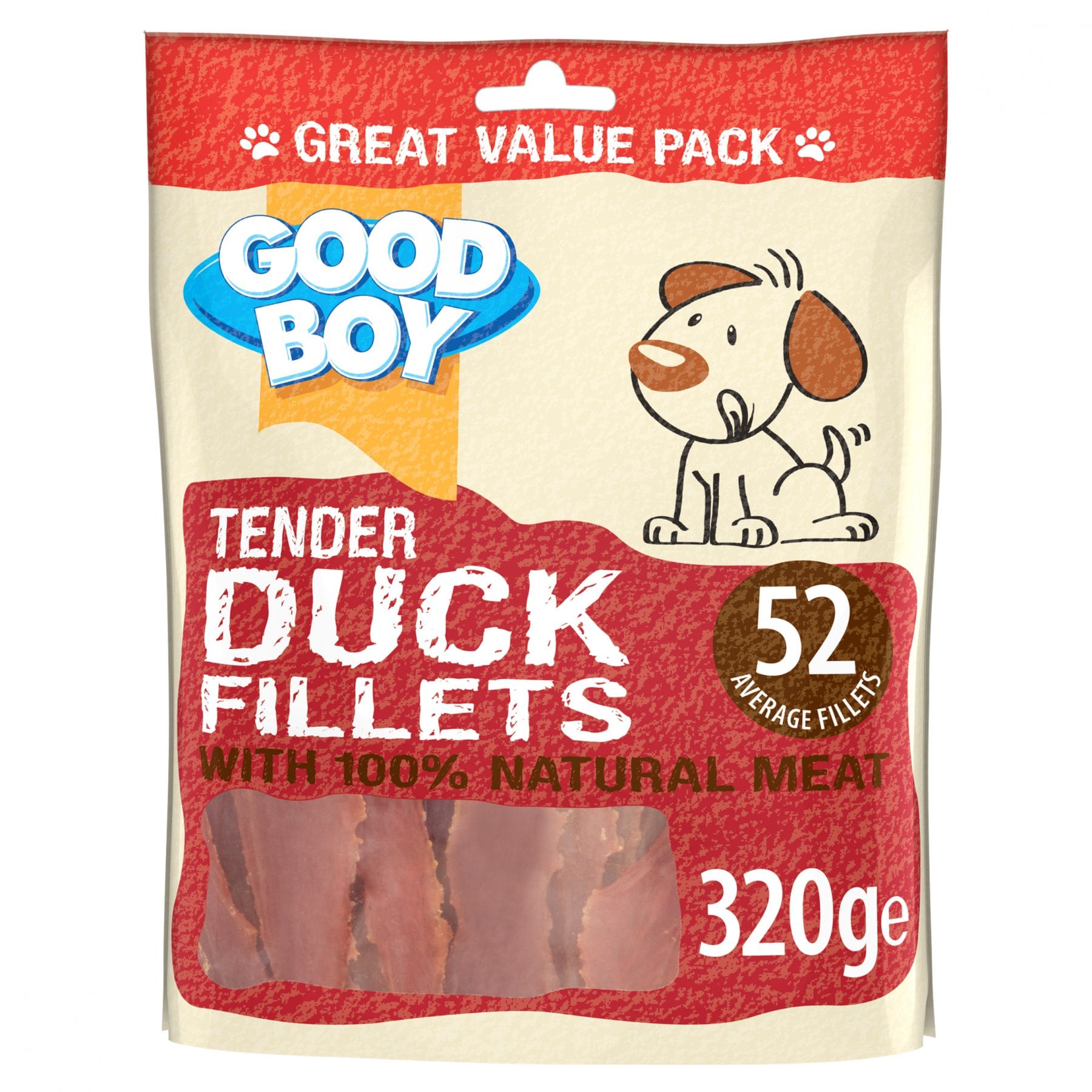 Good Boy Pawsley & Co Meat Chicken Duck Tasty Dog Healthy Natural Treats Chews
